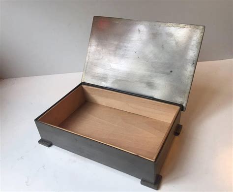 Metal Cigar Box 